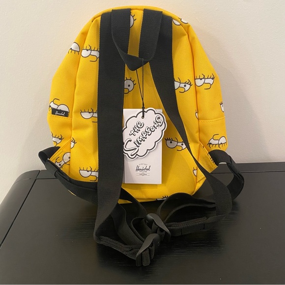 New Herschel Lisa Simpson (The Simpsons) Mini Backpack – Yellow - Picture 7 of 12